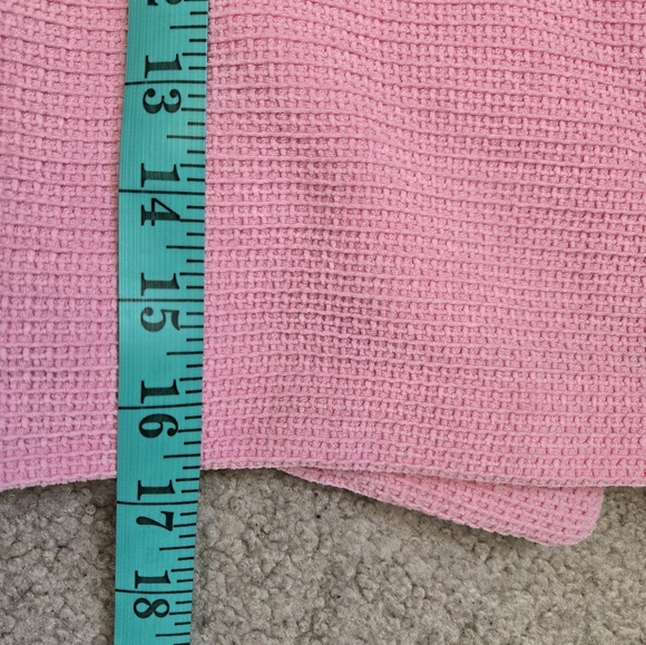 ZARA Pink Textured Tweed Jacket With Gold Buttons. Size XL - Picture 10 of 10